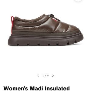 Hunter Women's Madi Insulated Brown Boots